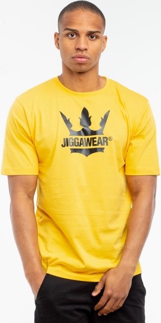 T-shirt Jigga Wear z bawełny z krótkim rękawem