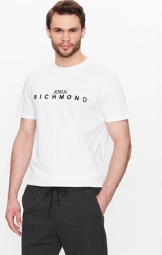 T-shirt John Richmond w młodzieżowym stylu z krótkim rękawem