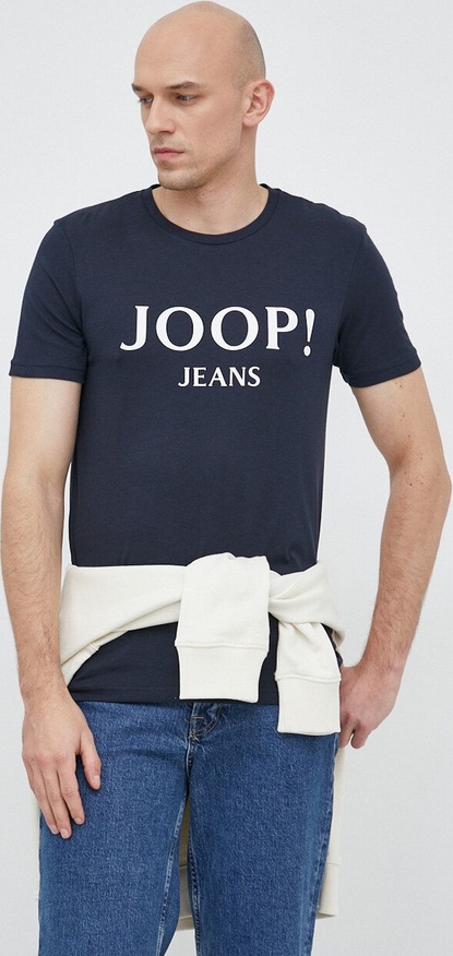 T-shirt Joop! z nadrukiem z bawełny