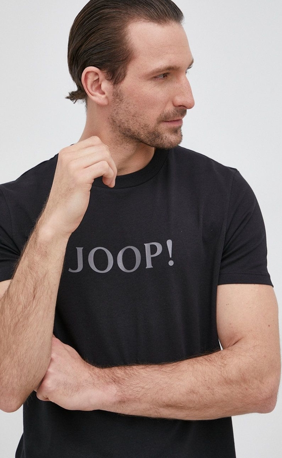 T-shirt Joop! z nadrukiem z krótkim rękawem