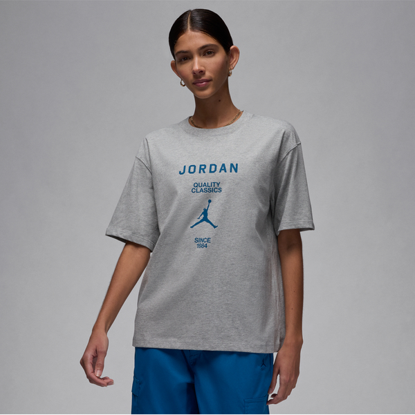 T-shirt Jordan z okrągłym dekoltem w młodzieżowym stylu z krótkim rękawem