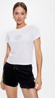 T-shirt Juicy Couture w młodzieżowym stylu z krótkim rękawem