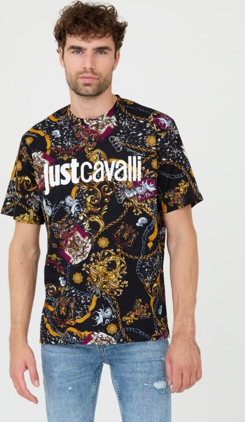 T-shirt Just Cavalli z krótkim rękawem