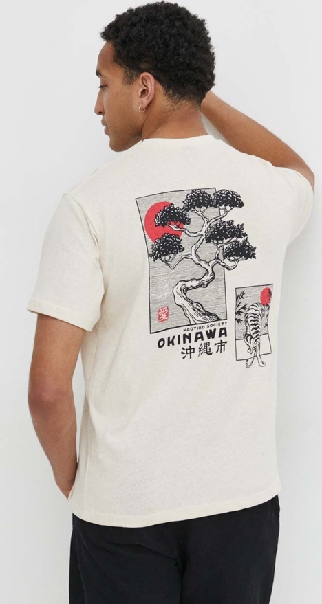 T-shirt Kaotiko z nadrukiem