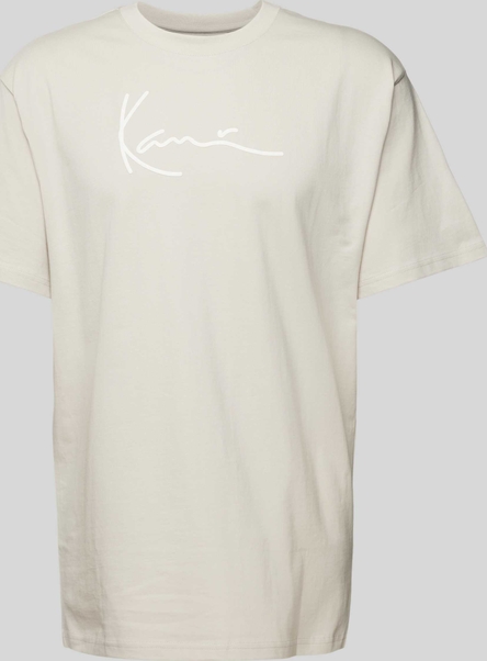 T-shirt Karl Kani w młodzieżowym stylu z nadrukiem z krótkim rękawem