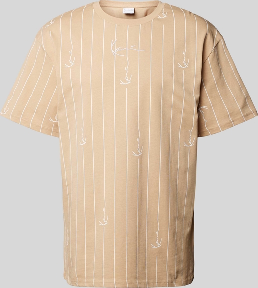 T-shirt Karl Kani z bawełny w stylu casual z krótkim rękawem
