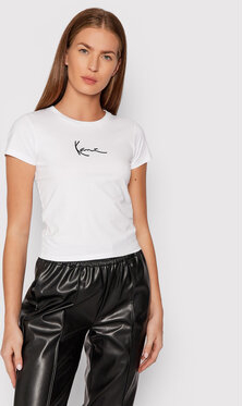 T-shirt Karl Kani z krótkim rękawem w młodzieżowym stylu z okrągłym dekoltem