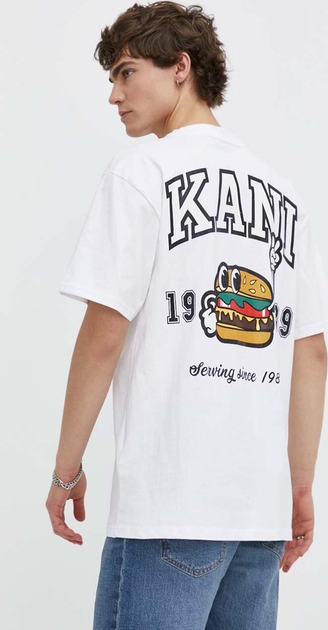 T-shirt Karl Kani z nadrukiem