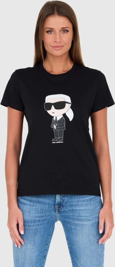 T-shirt Karl Lagerfeld w młodzieżowym stylu