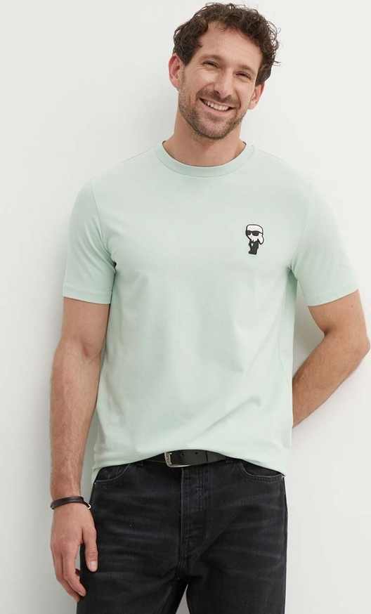 T-shirt Karl Lagerfeld w stylu casual
