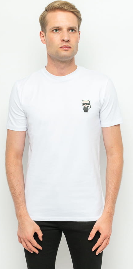 T-shirt Karl Lagerfeld w stylu casual z krótkim rękawem