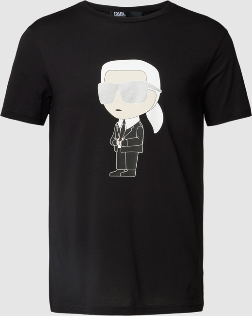 T-shirt Karl Lagerfeld z bawełny