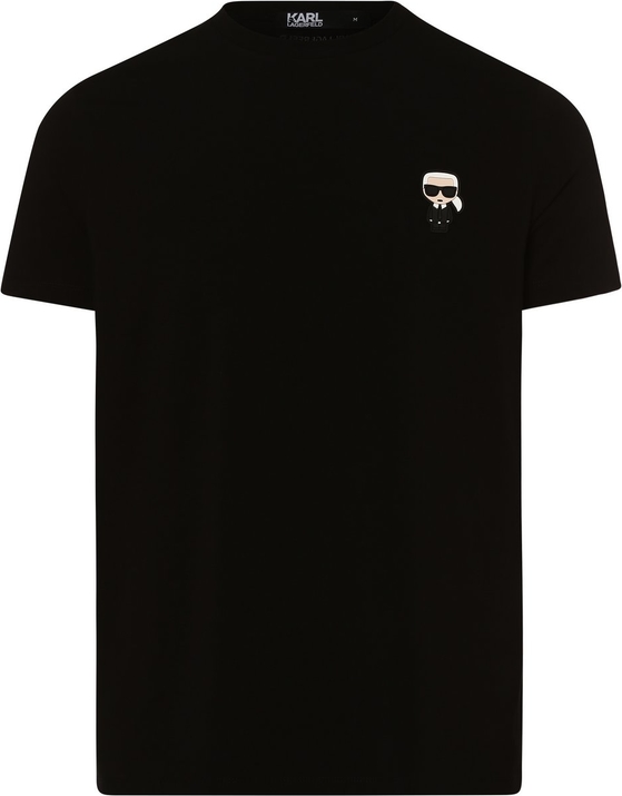 T-shirt Karl Lagerfeld z dżerseju
