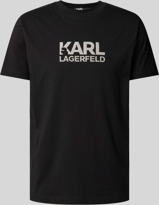 T-shirt Karl Lagerfeld z nadrukiem