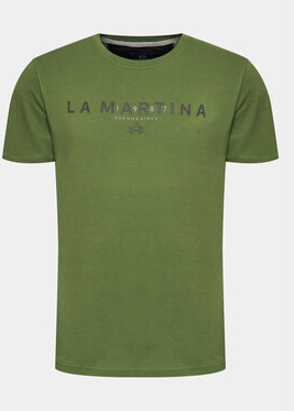 T-shirt La Martina w młodzieżowym stylu z krótkim rękawem