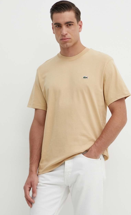 T-shirt Lacoste w stylu casual z bawełny