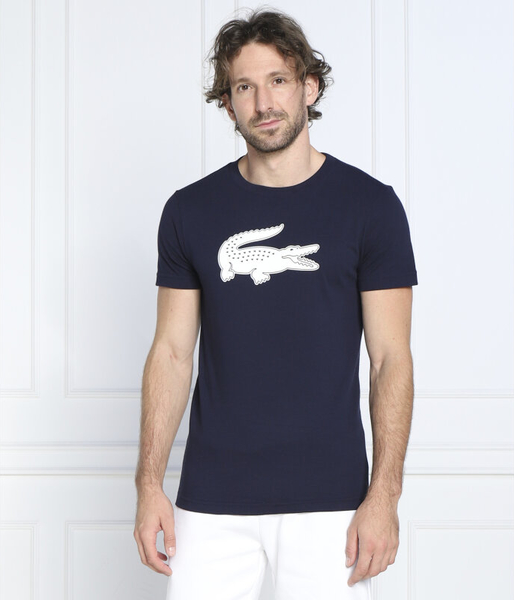 T-shirt Lacoste z bawełny
