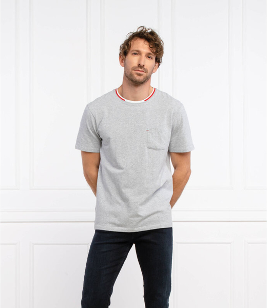 T-shirt Lacoste z bawełny w stylu casual
