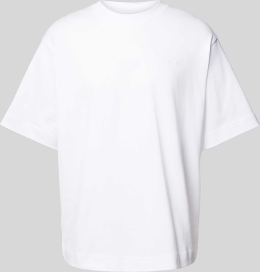 T-shirt Lacoste z bawełny w stylu casual z krótkim rękawem