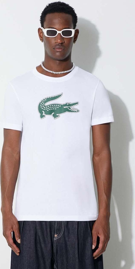 T-shirt Lacoste z nadrukiem