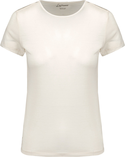 T-shirt Lamunt z wełny w stylu casual
