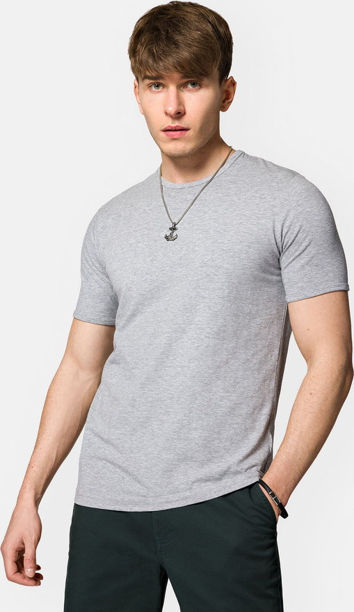 T-shirt LANCERTO w stylu klasycznym z bawełny