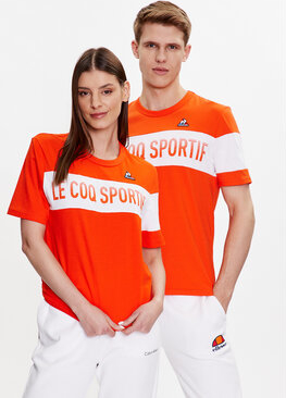T-shirt Le Coq Sportif z krótkim rękawem