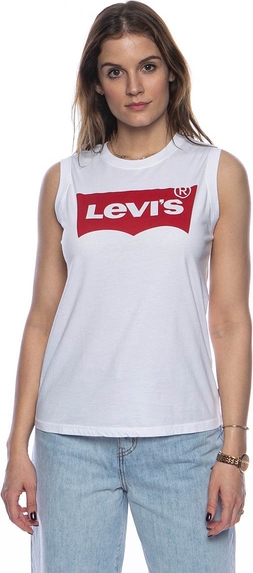 T-shirt Levis Red Tab z okrągłym dekoltem w młodzieżowym stylu