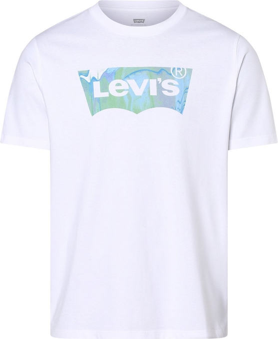 T-shirt Levis w młodzieżowym stylu z dżerseju