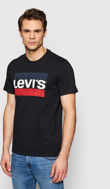 T-shirt Levis w sportowym stylu z krótkim rękawem