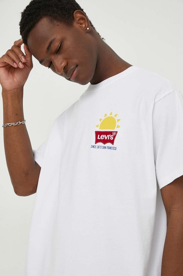 T-shirt Levis w stylu vintage