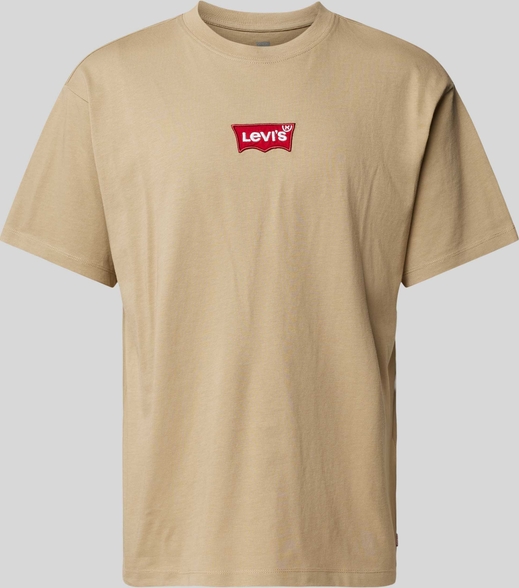 T-shirt Levis z bawełny z krótkim rękawem w stylu casual