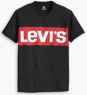 T-shirt Levis z krótkim rękawem