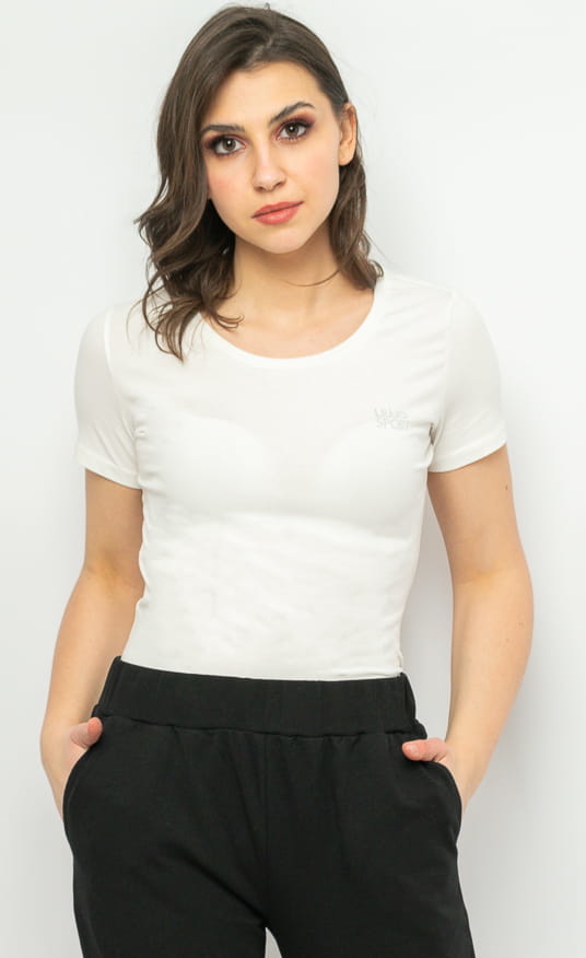 T-shirt Liu-Jo z krótkim rękawem z bawełny w stylu casual