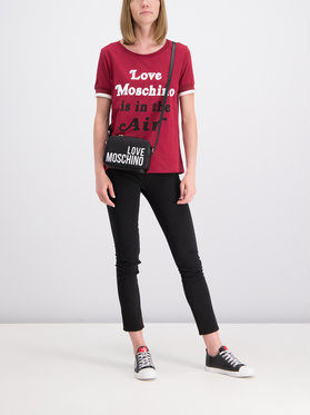 T-shirt Love Moschino w stylu casual