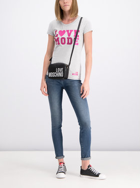 T-shirt Love Moschino z krótkim rękawem