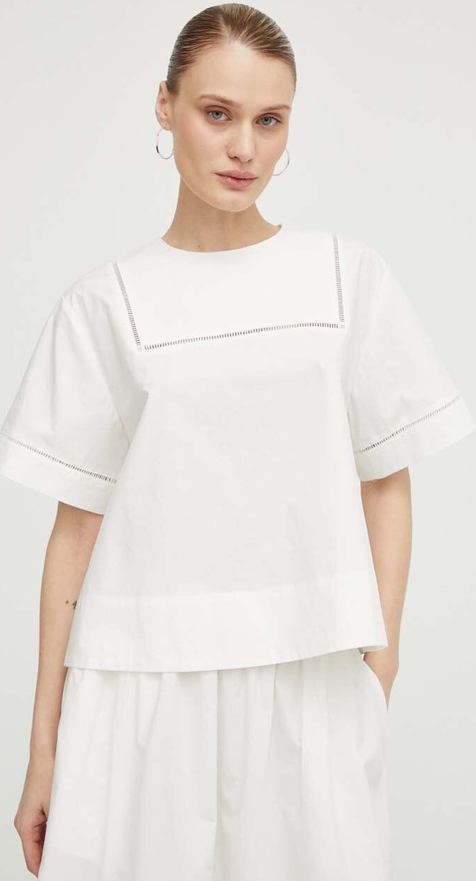 T-shirt Lovechild z okrągłym dekoltem w stylu casual z bawełny