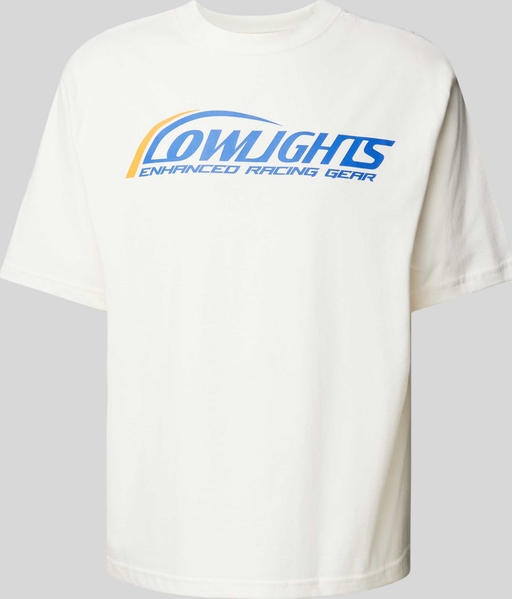 T-shirt Low Lights Studios z bawełny w młodzieżowym stylu