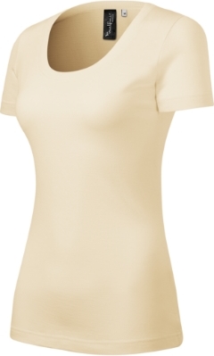 T-shirt Malfini z okrągłym dekoltem w stylu casual z wełny
