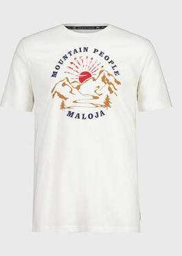 T-shirt Maloja z krótkim rękawem w młodzieżowym stylu