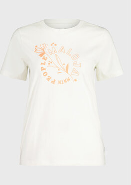 T-shirt Maloja z okrągłym dekoltem z krótkim rękawem