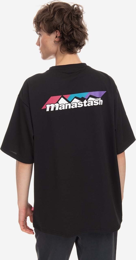 T-shirt Manastash z nadrukiem