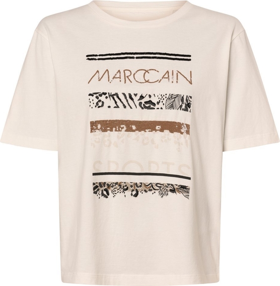 T-shirt Marc Cain z bawełny w młodzieżowym stylu