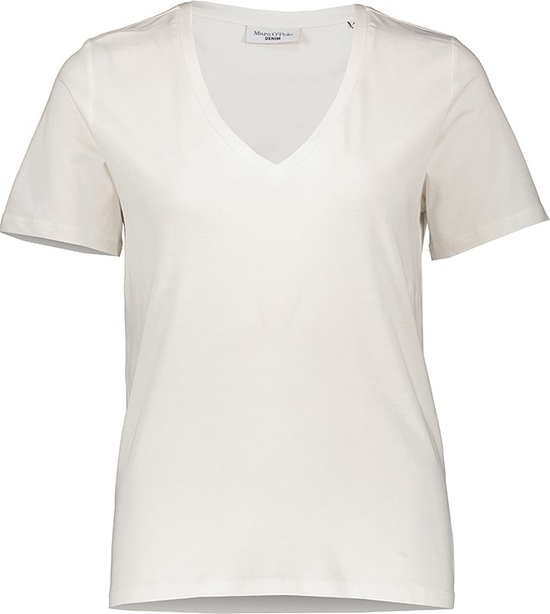 T-shirt Marc O'Polo DENIM z bawełny w stylu casual z dekoltem w kształcie litery v