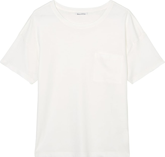 T-shirt Marc O'Polo DENIM z bawełny z okrągłym dekoltem