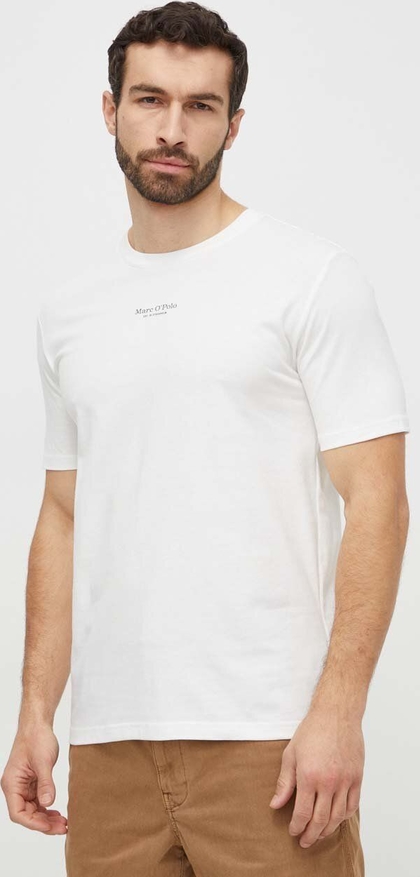 T-shirt Marc O'Polo w stylu casual z nadrukiem