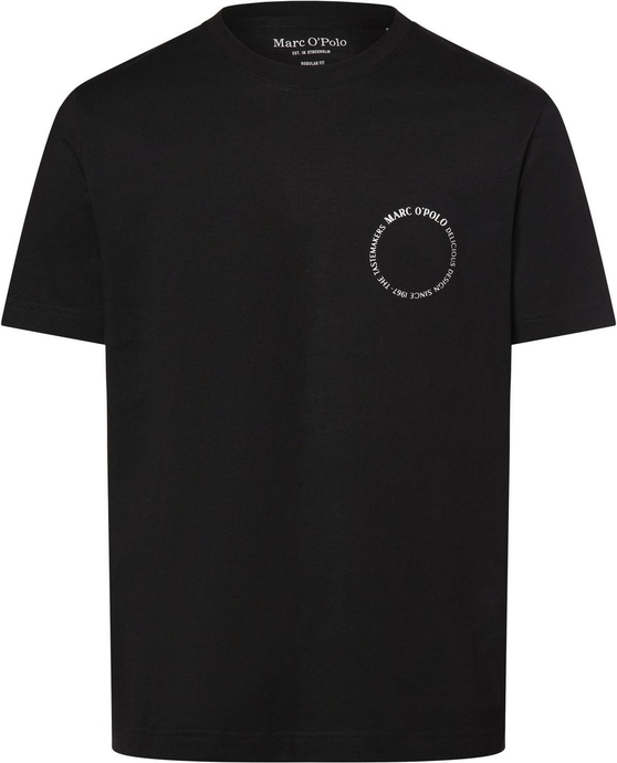 T-shirt Marc O'Polo z bawełny z krótkim rękawem