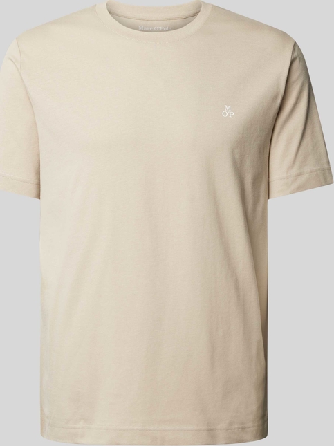 T-shirt Marc O'Polo z krótkim rękawem z nadrukiem z bawełny