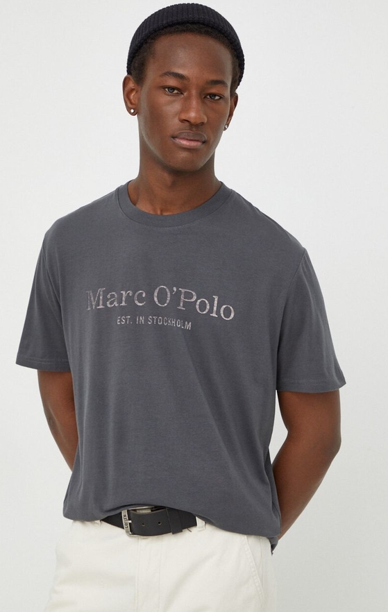 T-shirt Marc O'Polo z nadrukiem