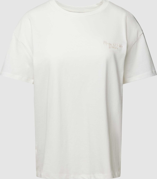 T-shirt Marc O'Polo z okrągłym dekoltem z bawełny